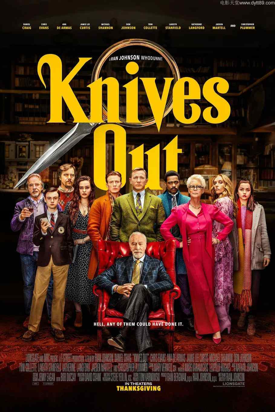 《Knives Out》2019年电影高清电影迅雷百度云下载_磁力下载